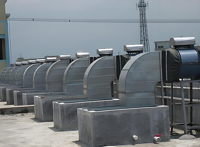 Tillämpning av RVE32-serien i pannfläktsystem